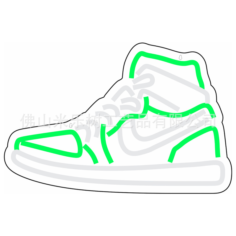 Comercio exterior especial vacaciones regalo creativo lámpara de modelado dormitorio habitación ins Lámpara decorativa zapatillas Decoración LED luz de neón