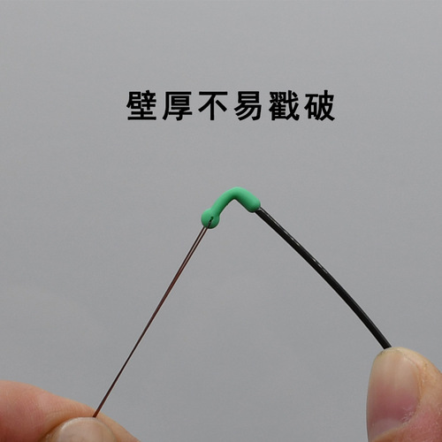 Silicone multi-power float base B-type round head competitive silicone fishing float base bulk line set small accessories wholesale