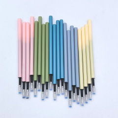 10 packs of large capacity ultra-long writing K35 snap-action neutral pen refills office and study supplies wholesale