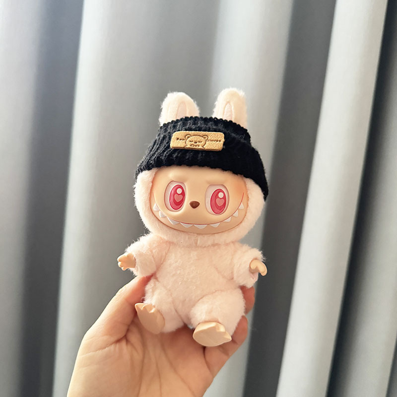 仅衣服] 一二代钥匙扣La布布衣服挂件拉布布坐坐派对熊标围巾帽子|undefined
