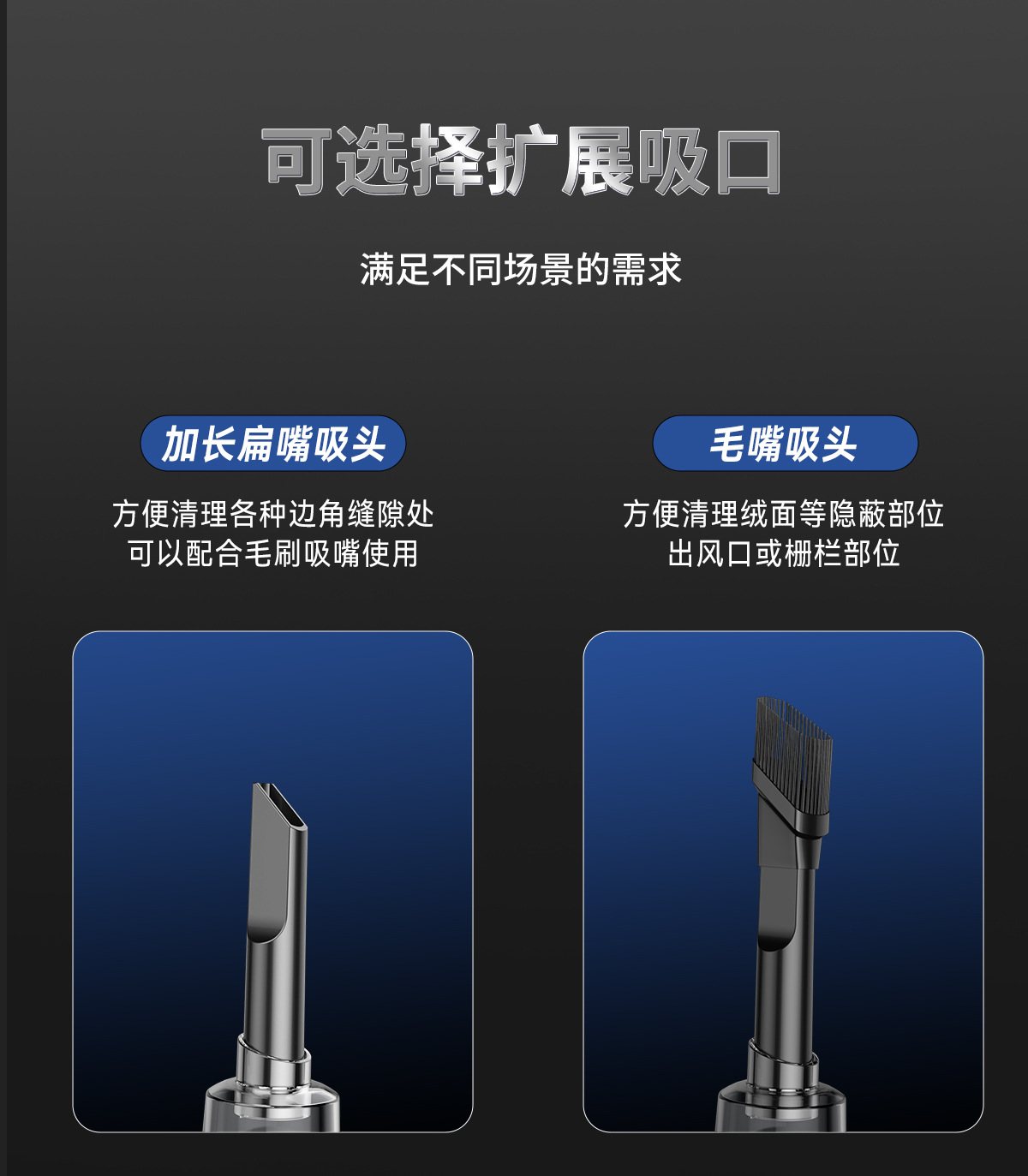Factory Direct Supply with Digital Display Car Vacuum Cleaner for Home and Car Dual-Use Portable High-Power Handheld Dust Blower Silent
