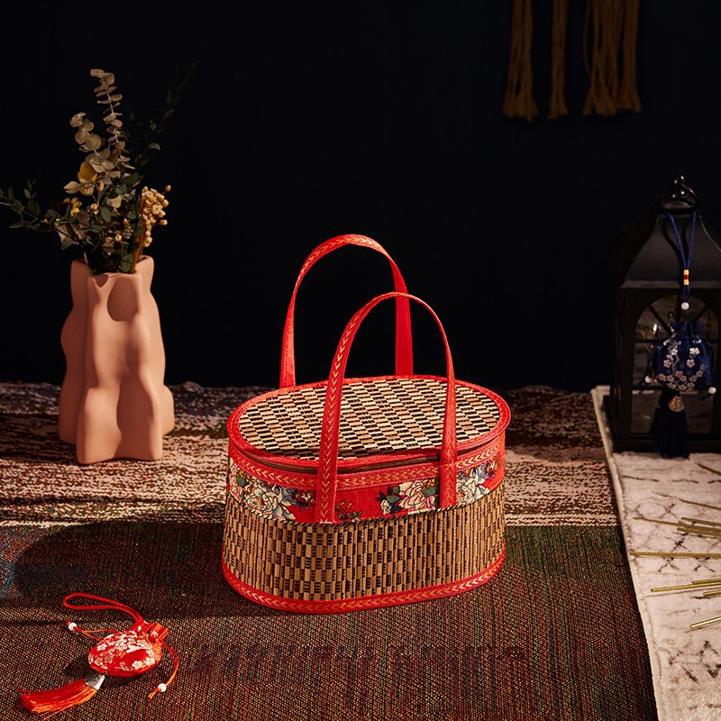 Карбоновая темно-красная ткань овальная 26*16*16; 25*18*16