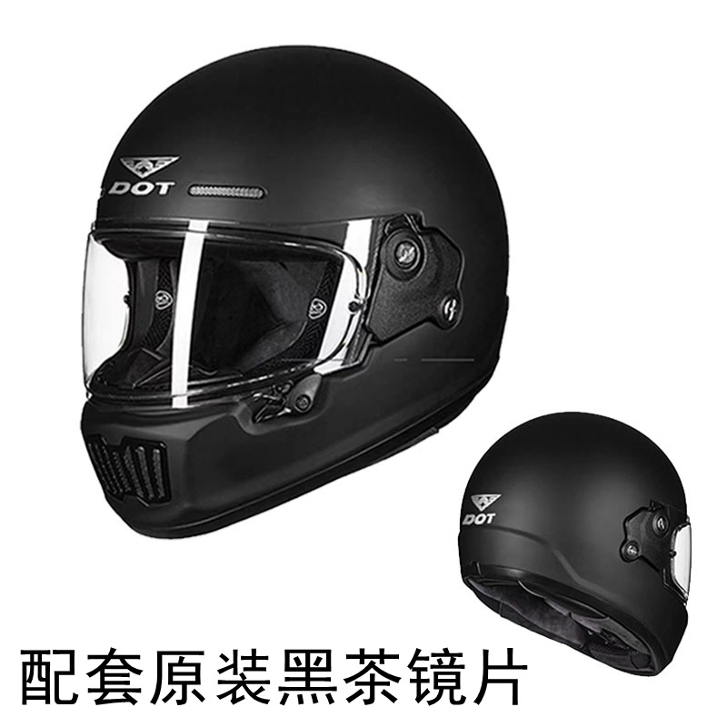 DOT retro motorcycle Bluetooth helmet for men and women, summer all season sun protection motorcycle, personalized cool running 3/4 half helmet