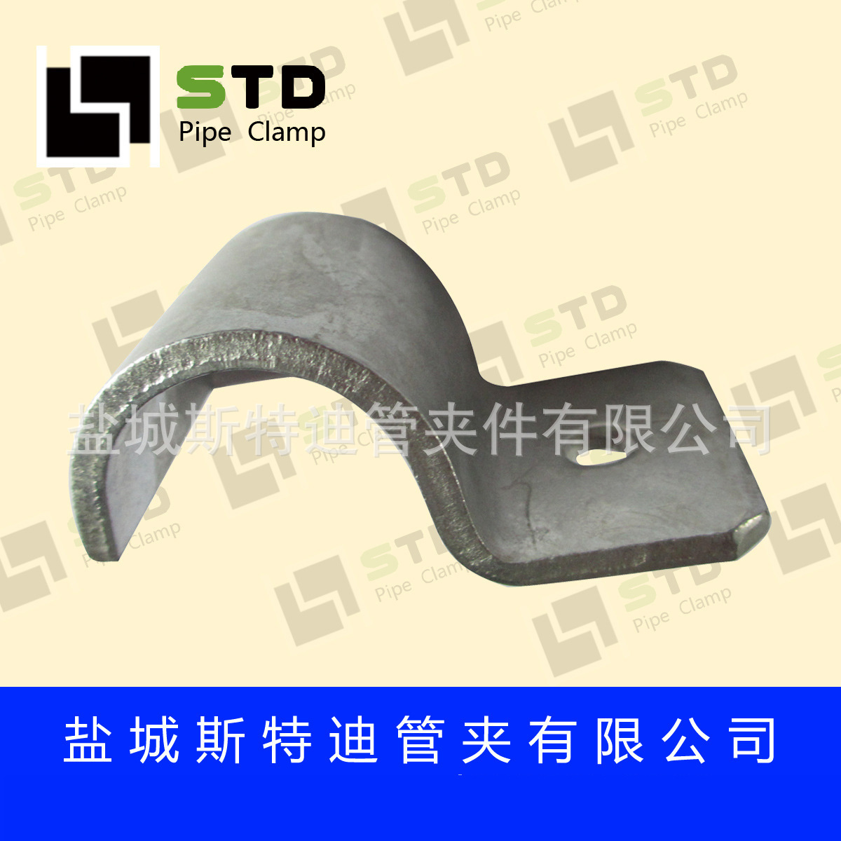 加厚单边管卡，镀锌单耳管夹 欢迎咨询