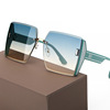 Square sunglasses, fashionable glasses, 2023 collection, internet celebrity, wholesale