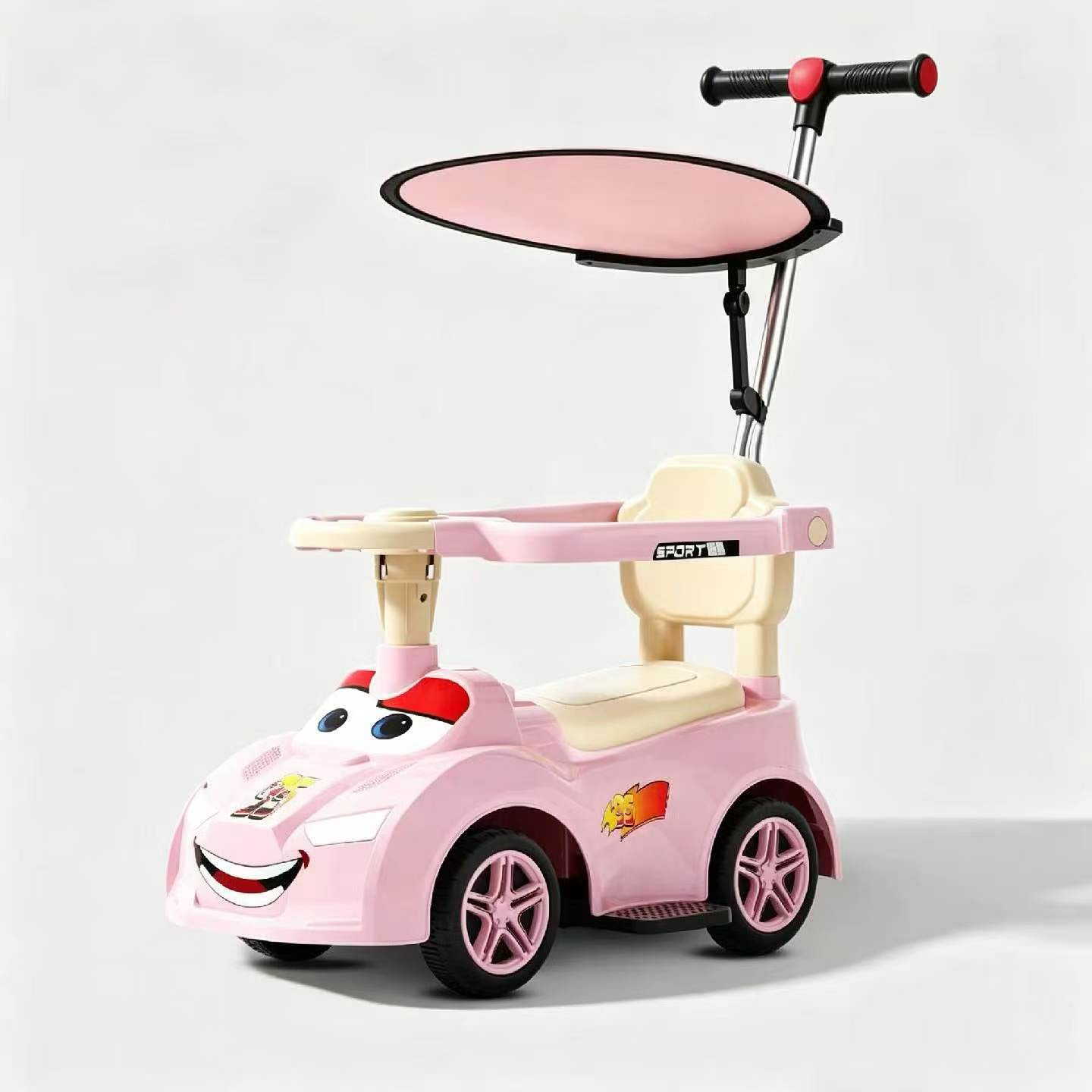 Andador y Coche de Deslizamiento 2 en 1 Infantil de Plástico para Bebés image 25