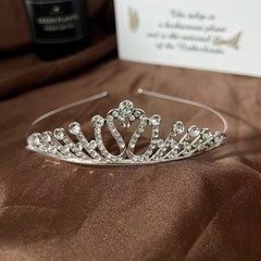 生日皇冠頭飾女公主高端王冠女童生日發卡發箍兒童小女孩頭箍髮飾