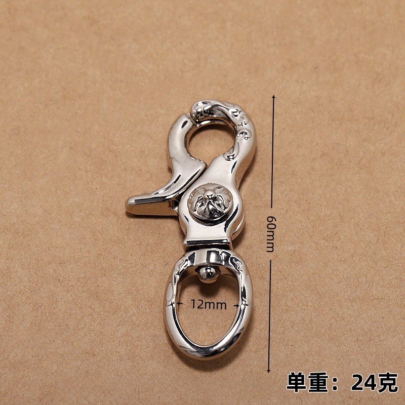 唐草真鍮フックバックル純銅キーホルダーバッグハードウェアアクセサリーハイエンド手作り革製品工場直販|undefined