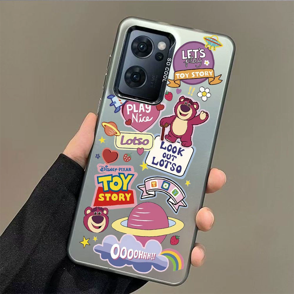 Planet Strawberry Bear is suitable for Samsung A56 mobile phone case Samsung Galaxy S25 trend S24 big hole note20