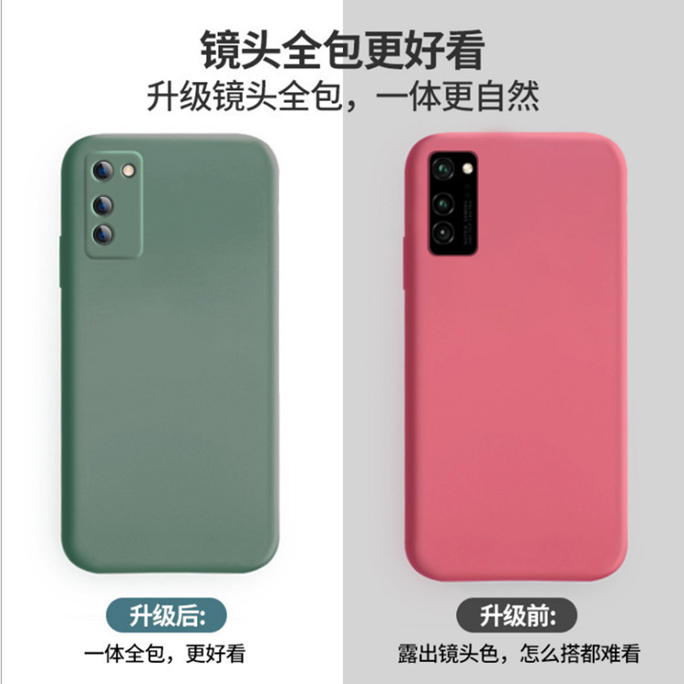 Cross-border wholesale of various solid color iPhone 15 soft cases, upgraded multi-model full-cover precision hole silicone phone cases