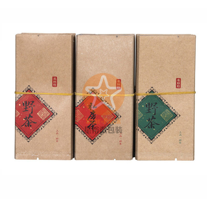 少批量不同图案私人订作精美牛皮纸加厚铝箔袋 茶叶小泡风琴袋