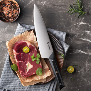 2022 New Patented Design 7Cr17 Blade Multi-Polyhedral Handle 8inch Chef’S Knife Cross-Border Hot Style