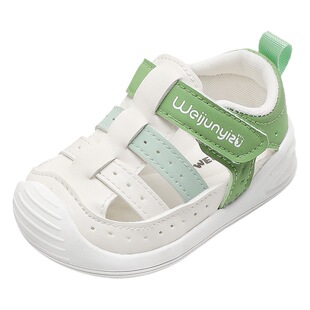 2023 New Baby Toddler Shoes Boys and Girls Summer Soft Sole Non-slip Baby Shoes Children's Mesh Breathable Sandals
