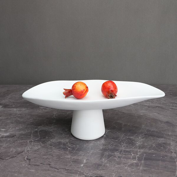 Modern simple resin tall fruit plate model room office living room…
