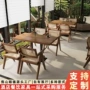 咖啡厅商用实木洽谈桌椅