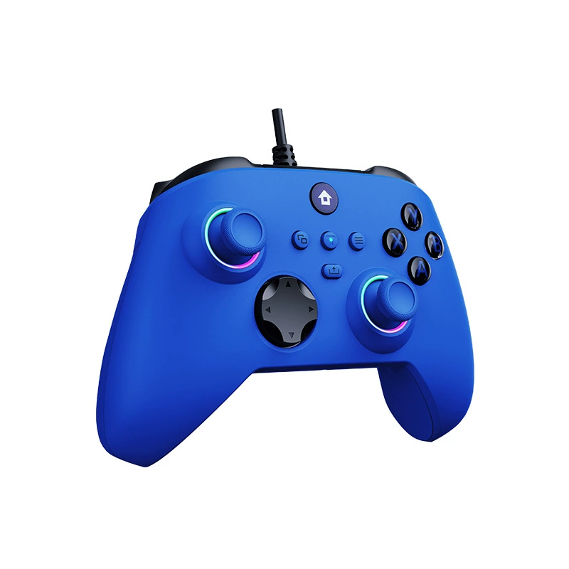 XBOX ONE wired game controller Xbox Series wired handle with headphone jack support PC controller