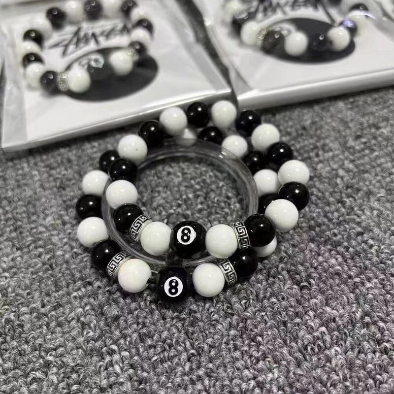 Black Storm Billiards Black Eight Bracelet Alloy Bracelet Jewelry Couple Student Girlfriend Surprise Gift