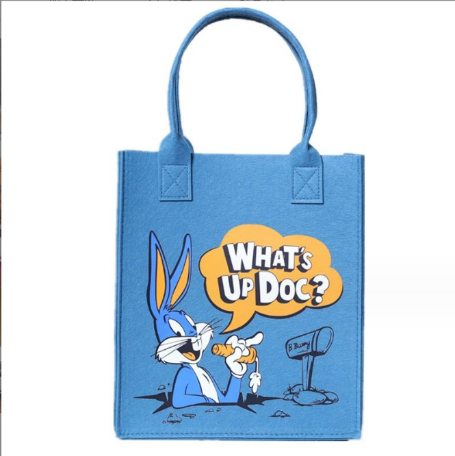 파란 토끼, 26*30*10, 작업 가방