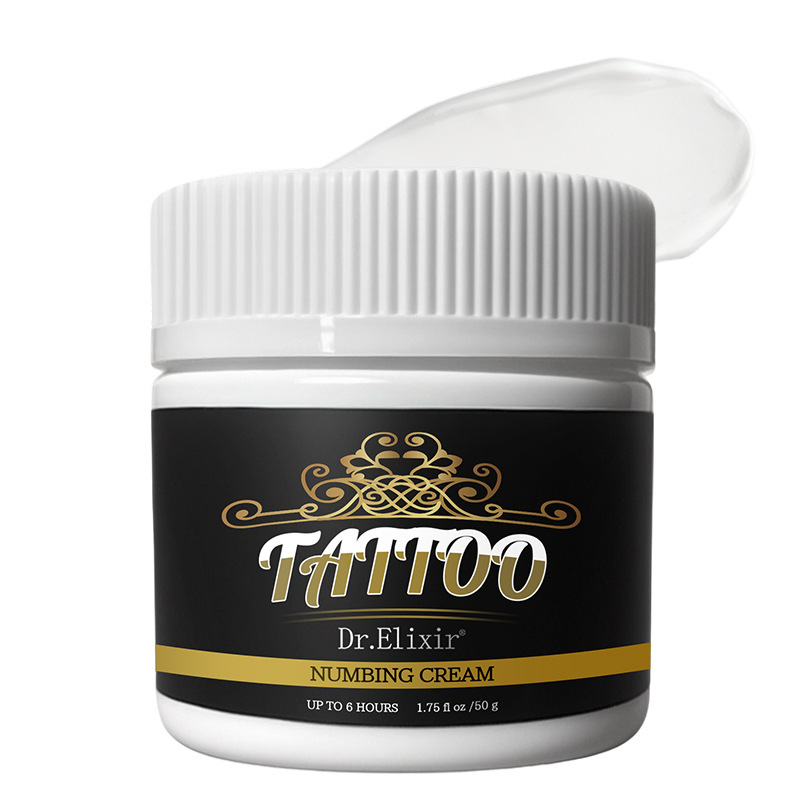 跨境纹身修复霜固色麻膏显色纹身温和保养膏tattoo numbing cream|undefined