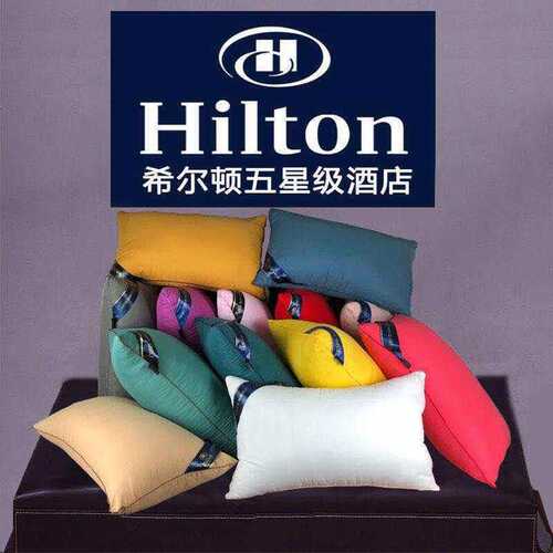 Hilton Core Single and Double Hotel Brand 5-Star Silk Down Ultra Soft Non-Sag Non-Deformable Home Pillow