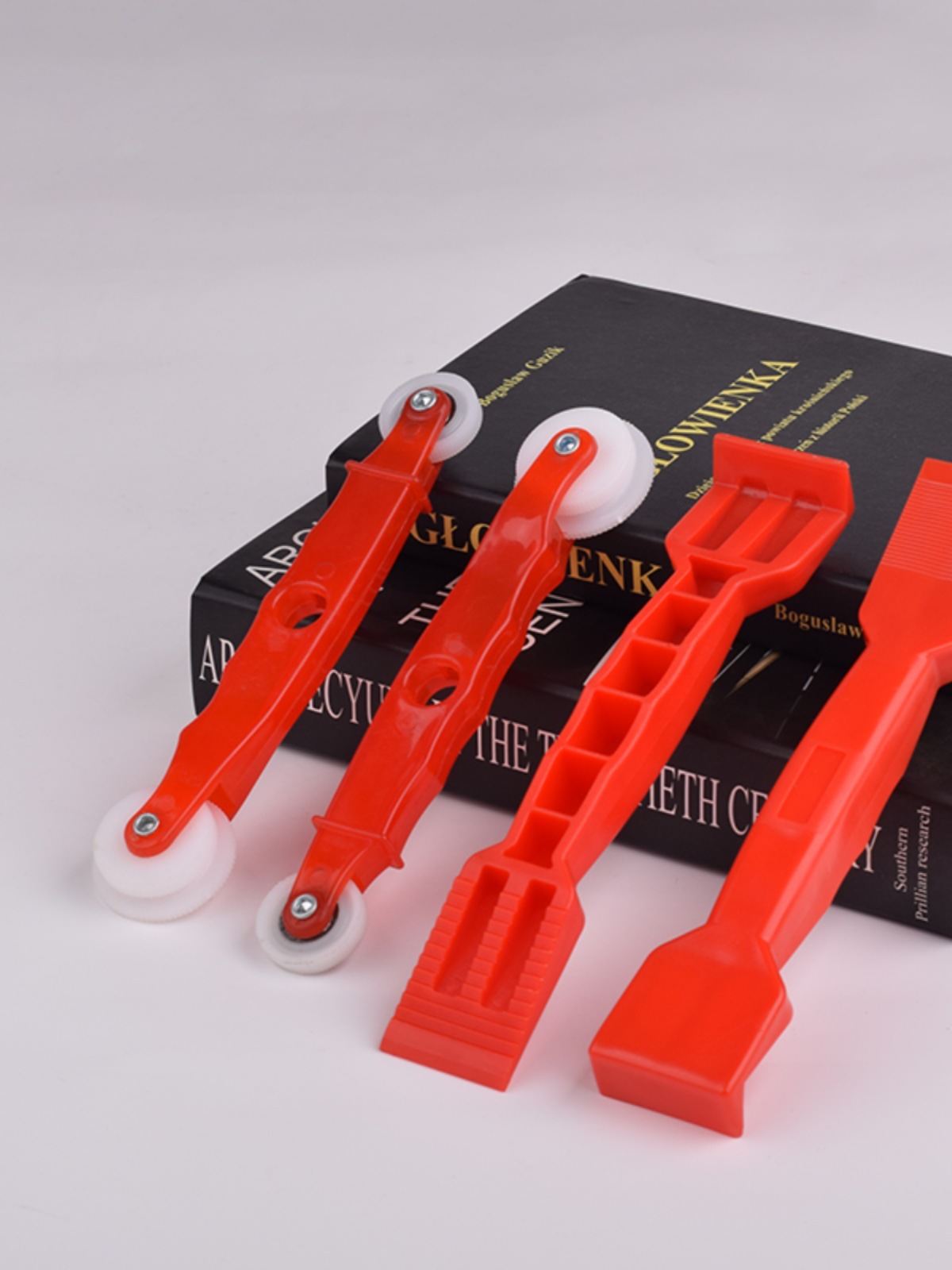 铝合金门窗安装 胶条铲子工具滚轮 调节玻璃间隙皮条压紧撬垒德株