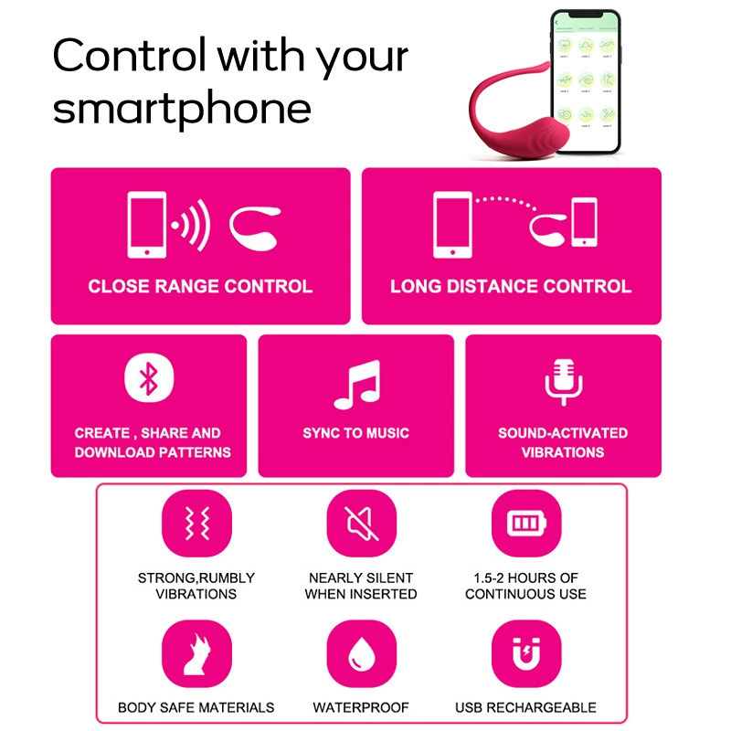 Комфортное международное Tadpole APP носимое вибрирующее яйцо, вибрационное устройство для мастурбации для взрослых, маленькое, портативное и скрытое
