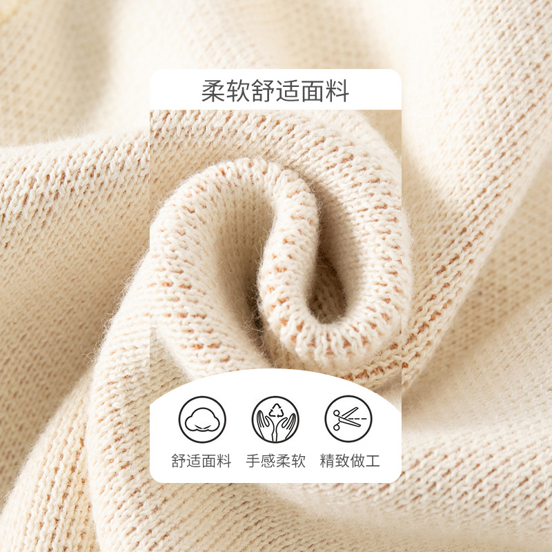 Estilo coreano lindo bordado oso bebé chaleco primavera y otoño puro algodón clase A niños Chaleco de punto bebé chaleco ropa exterior