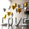 Balloon with letters, set, decorations, layout, 30inch, wholesale