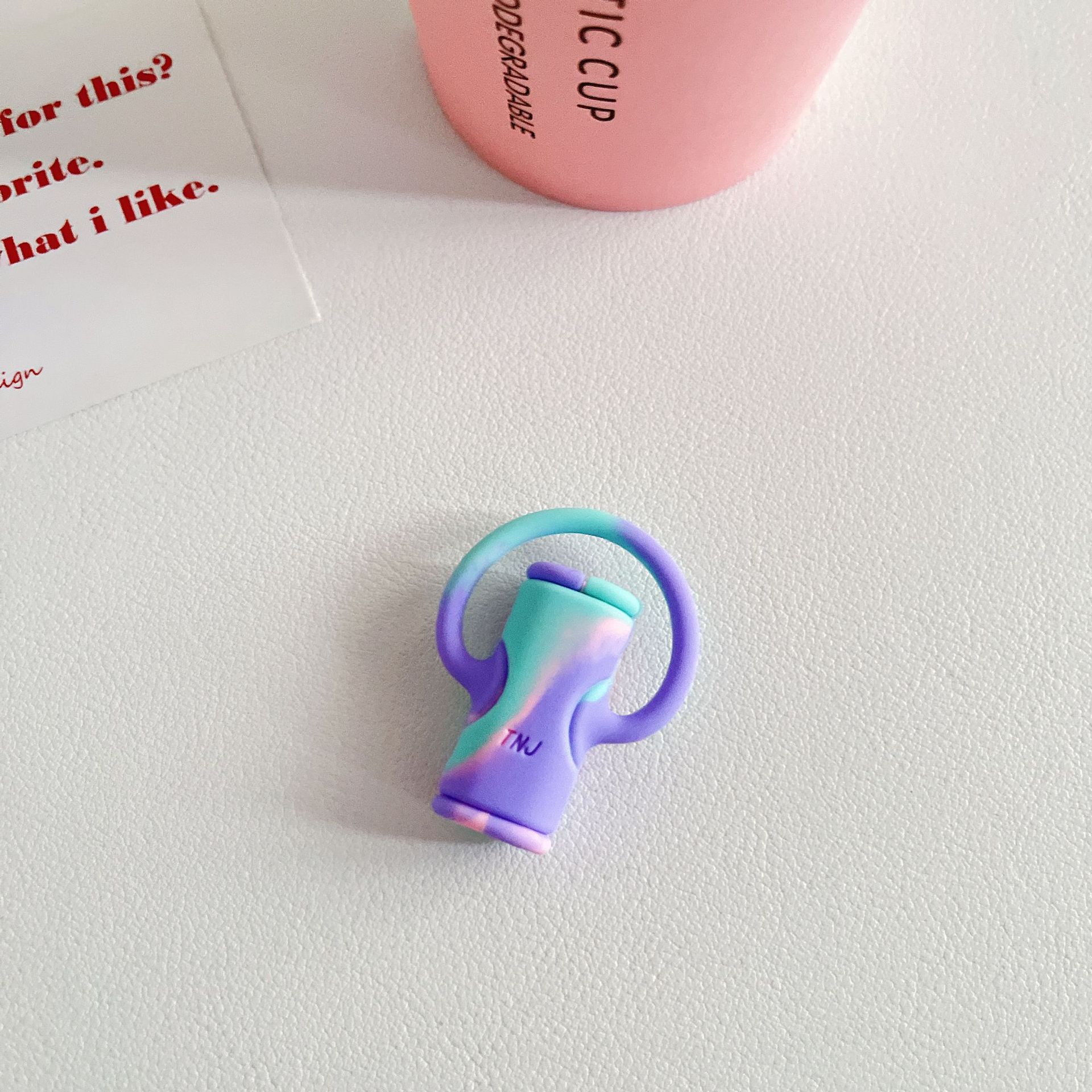 Sonrisa nueva cubierta protectora del cable de datos silicona dibujos animados sonrisa protección cable roto teléfono móvil carga cabeza cubierta protectora