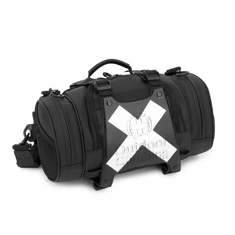 New Large Hanging Bag Motorcycle Side Bag Rear Waterproof Bag Riding Equipment Motorcycle Side Bag Helmet Bag Riding Backpack