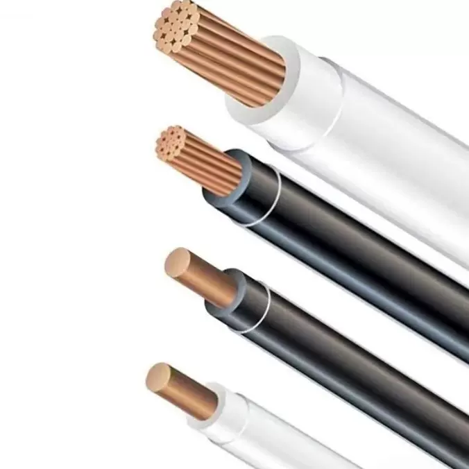 工厂价美标THHN尼龙护套线批发14AWG电线UL83认证铜芯thhn尼龙线