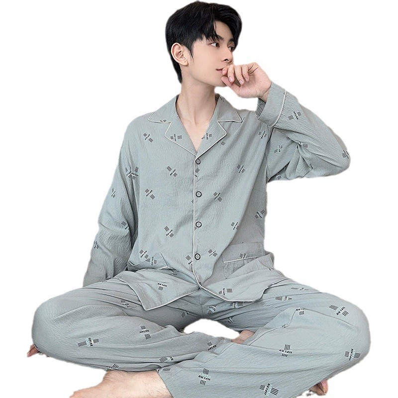 Autumn pijama, cotton long-sleeve, winter set