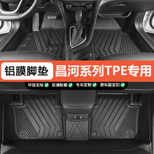 专用于昌河Q7昌河Q35利亚纳A6l两/三厢耐磨防水全包围tpe汽车脚垫