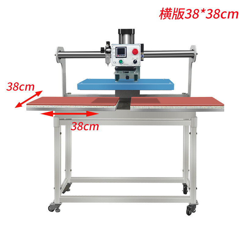 Máquina de Transferencia de Calor Neumática de Doble Estación, Impresora de Transferencia de Calor, Máquina de Prensa de Calor, Máquina de Planchado, Máquina de Pedrería, Máquina de Impresión de Camisetas