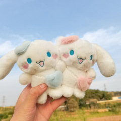 震え音玉桂犬貼り付けマグネットキーホルダーかわいいカップルの親友プレゼントぬいぐるみ