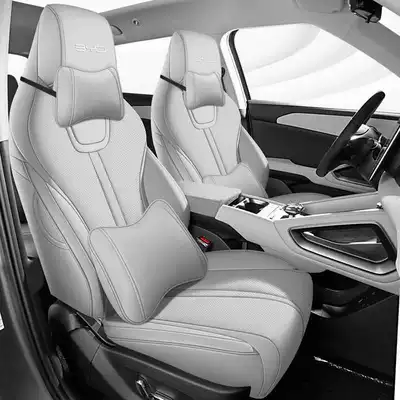 UP leather breathable seat covers | Modelə uyğun (Original) oturacaq örtükləri - elegant-gray-luxury-edition-note-the-model-year-front-row-fully-covered-rear-row-partially-covered