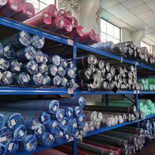 Factory wholesale anti-static fabric dust-free clothing fabric conductive fabric striped mesh polyester anti-static Silk