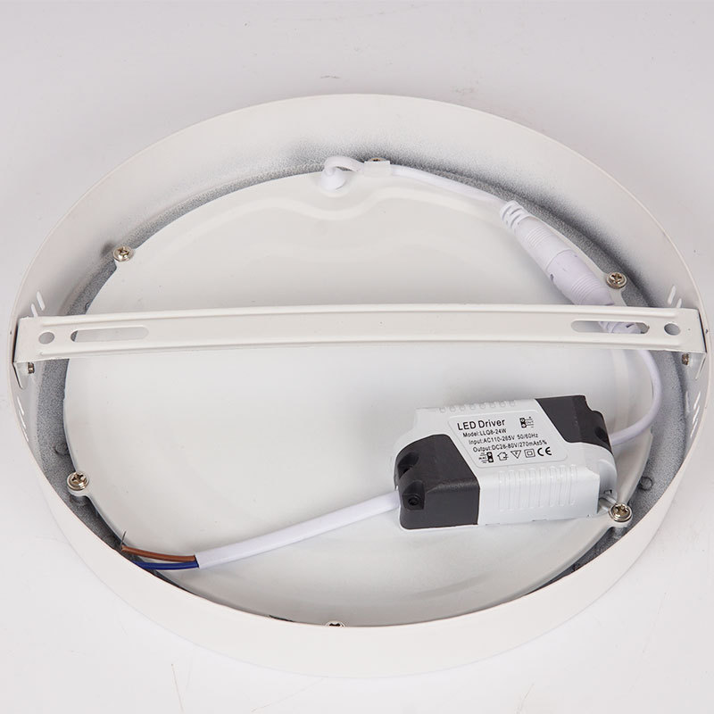 Lámparas LED de panel directamente del fabricante Lámparas de techo sin corte para montaje en superficie Lámparas redondas mini de aluminio fundido para uso comercial y residencial