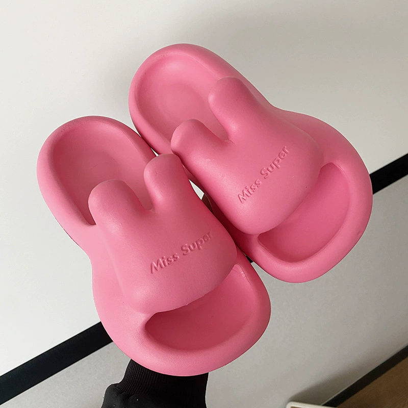 Summer rabbit, cute beach universal slippers, beach style