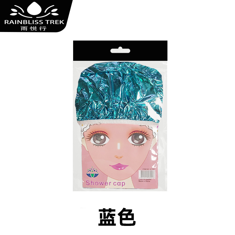 Tapa de papel de aluminio desechable al por mayor belleza de pelo de estaño tapa de evaporación papel de aluminio tapa de ducha desechable impermeable hembra tapa de lámina de estaño