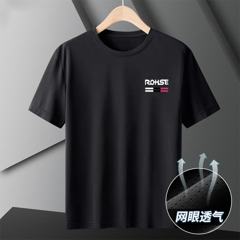 Camiseta deportiva para hombre, estilo verano 2026, de seda helada, malla fresca, transpirable, con protección solar y secado rápido, para parejas. image 11