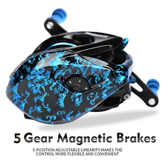 金屬水滴輪3+1BB磁力剎車路亞輪7.2:1漁線輪打黑海釣漁輪批發