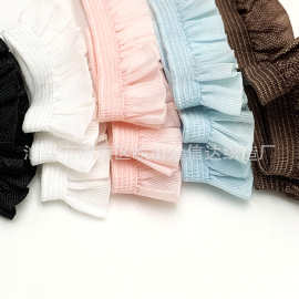 13mm木耳花弹力钩边机松紧带蕾丝松紧带娃衣辅料diy布艺bjd娃衣花