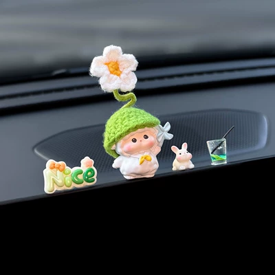 2026 New Zodiac Sheep Car: Car ornaments - single-pack-combination-2windmill-lamb