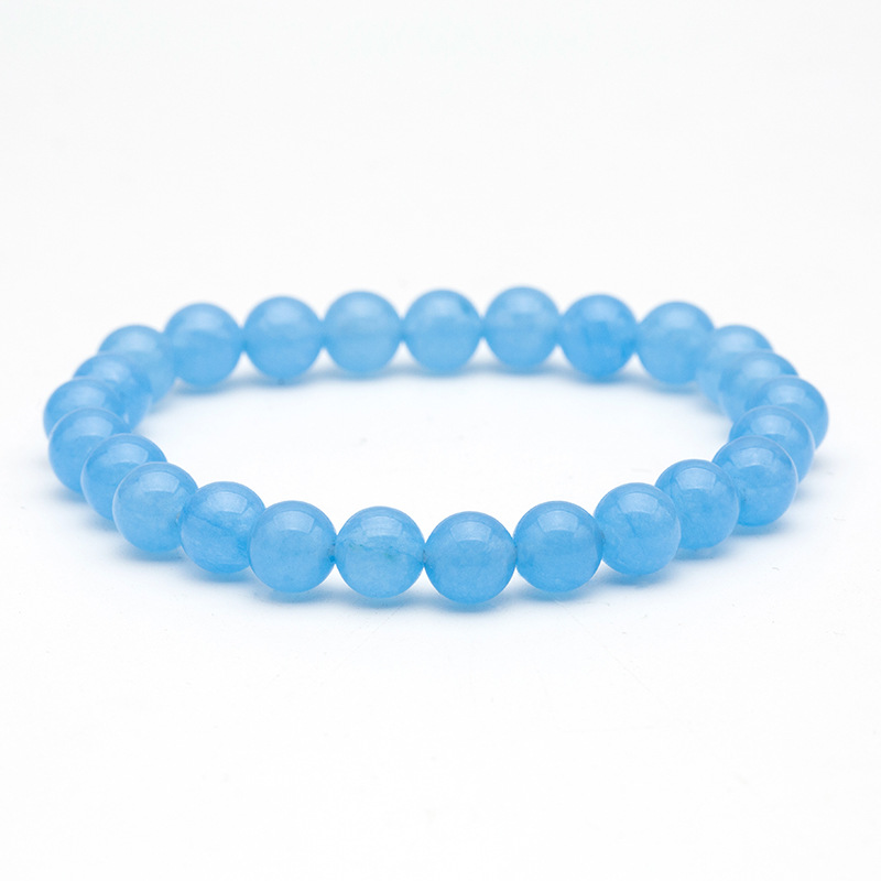 Korean version of Crystal Opal Bracelet Fashion Couple Gift Single Circle Bracelet