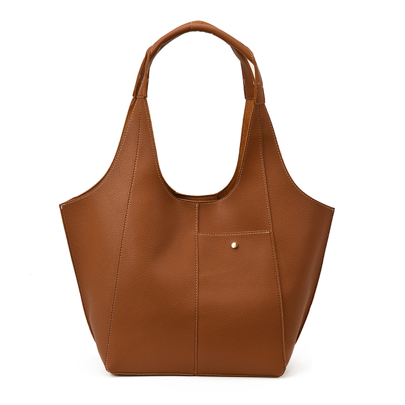 Damen Umhängetasche Mit Knitteroptik Für Die Schulter Vielseitig_voghion.com
