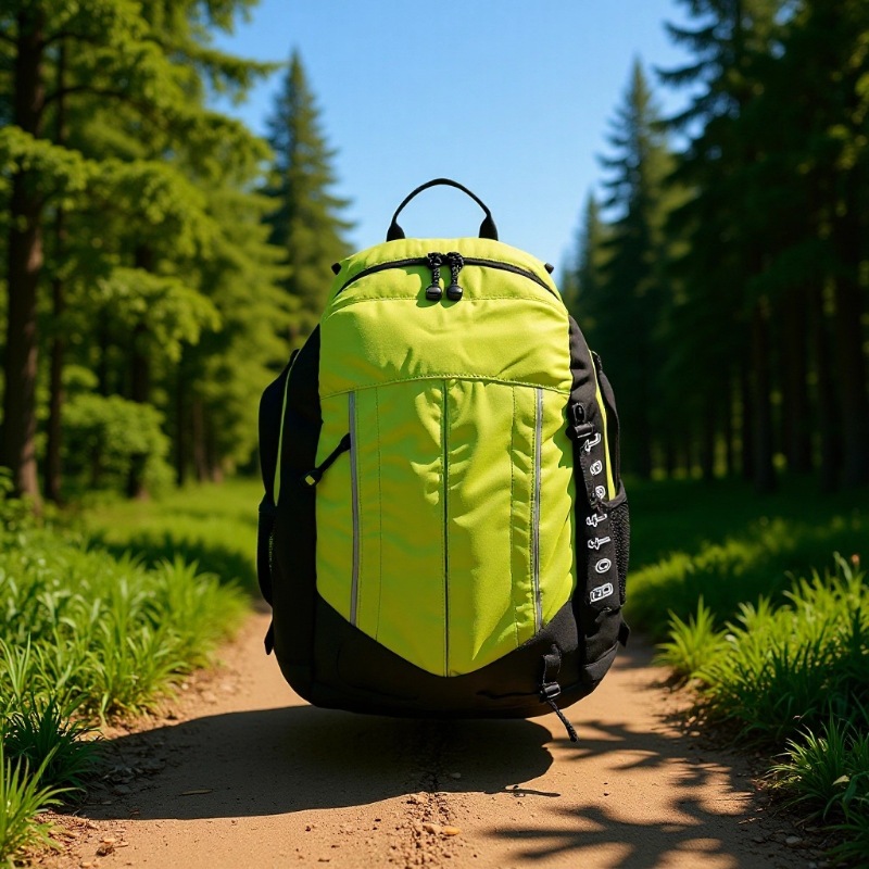 Nylon water repellent backpack
