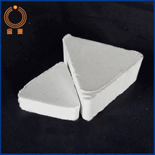 廠家批發三角扁形高鋁瓷精光飾研磨石拋光磨料工件
