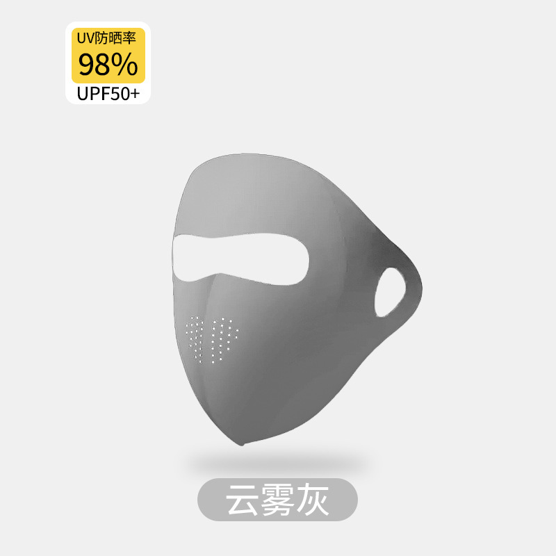 2025 máscara solar multifuncional para proteger la cara, protector de cuello, protector de ojos, máscara de esquina de ojos de hielo transpirable, máscara delgada