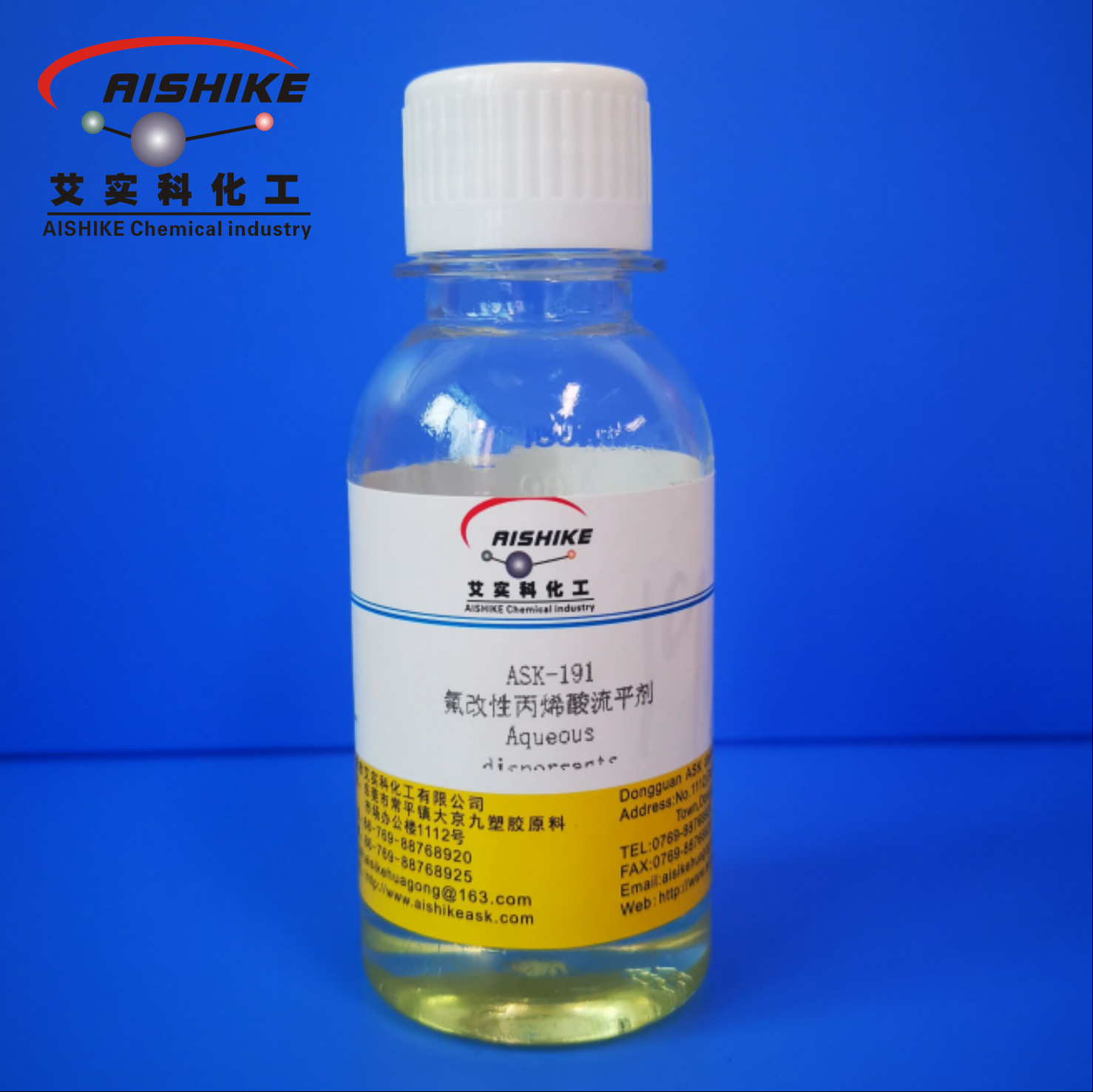 ASK-191丙烯酸流平剂重涂防缩孔哑粉排列防水涂料油性通用